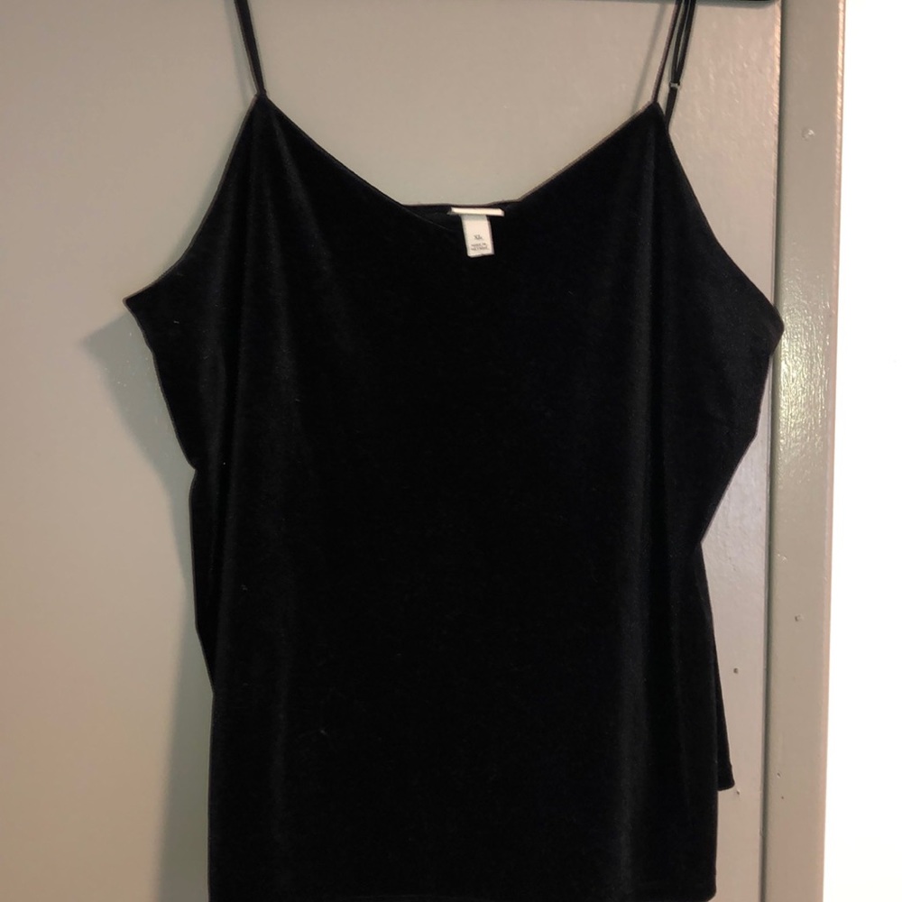 Black Velvet Top